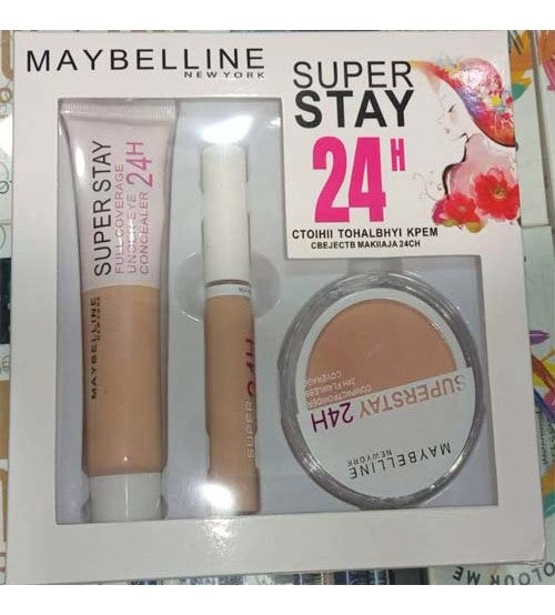  Maybelline New York Super Stay 24H Make Up 3 Pack (3