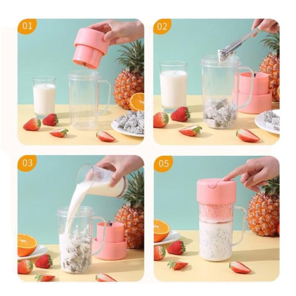 Mini Portable Juicer Blender Rechargeable - Image 6