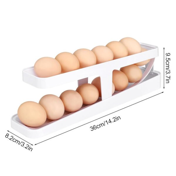 2 Tier Egg Dispenser For Refrigerator - Image 5