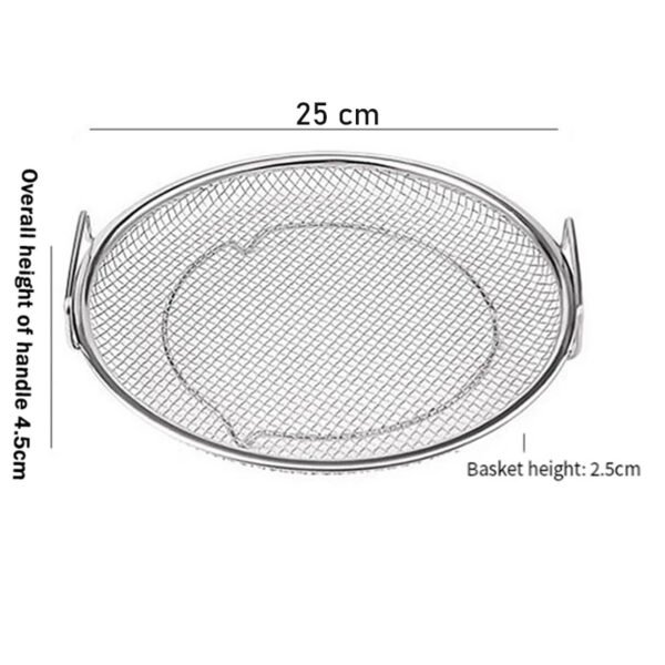 Frying Mesh Oil Filter Tray Stainless Steel - Image 5