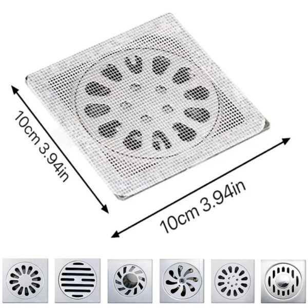 Disposable Floor Drain Sticker Pack Of 10 - Image 3