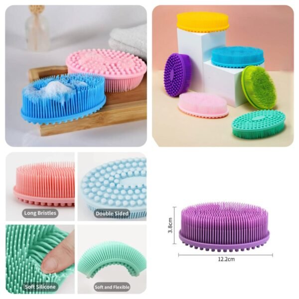 Silicone Soft Brush Randon Colours (Premium Quality) 