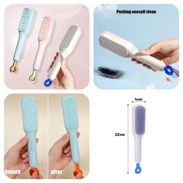 Hair Brush  (Random Colours) Each