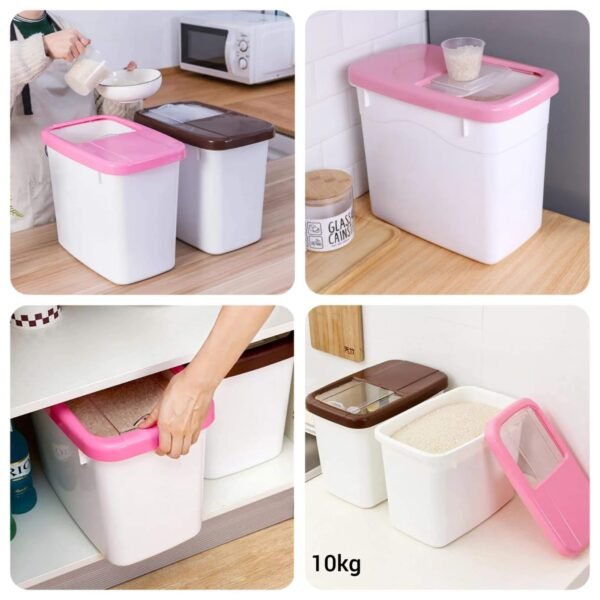 10KG Rice Container  (Random Colours)