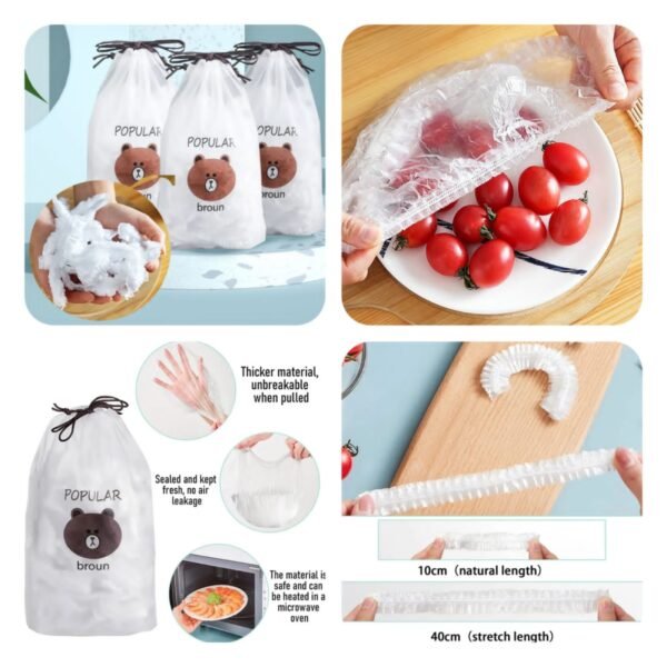 Food Wrap  (Approx 100pcs) - Bear Packing