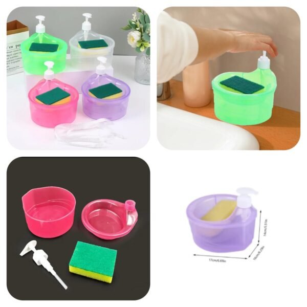 Liquid Sponge Caddy  (Random Colours)