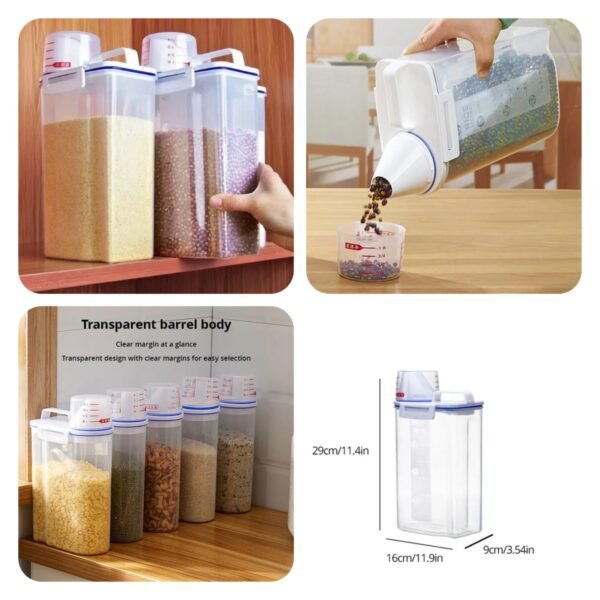 2.5L Airtight Grain Jar (Premium Quality) Each