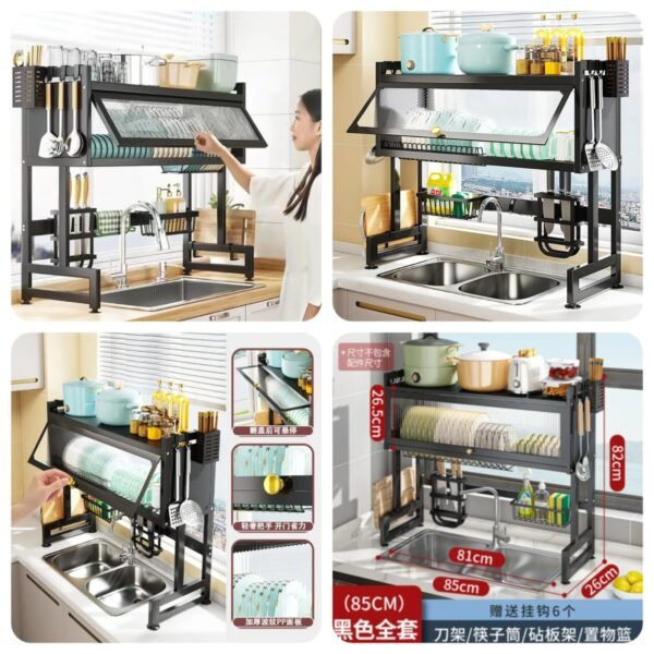 Over the Sink Cabinate Rack  (Box Packing) Premium Quality