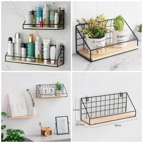 Checks & Boxes Wall Shelf (Box Packing)