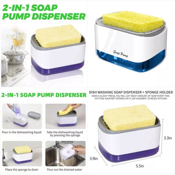 New Soap Pump Dispenser  (Box Packing)