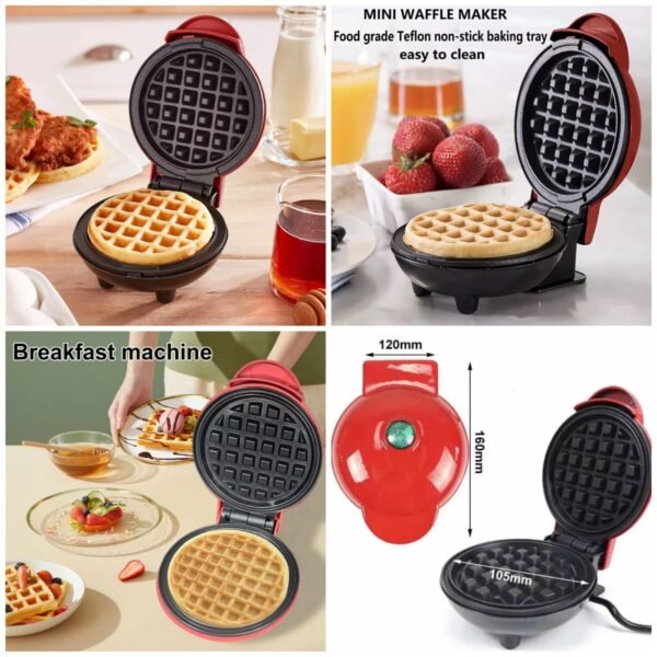 Electric Waffle Maker  (Box Packing)