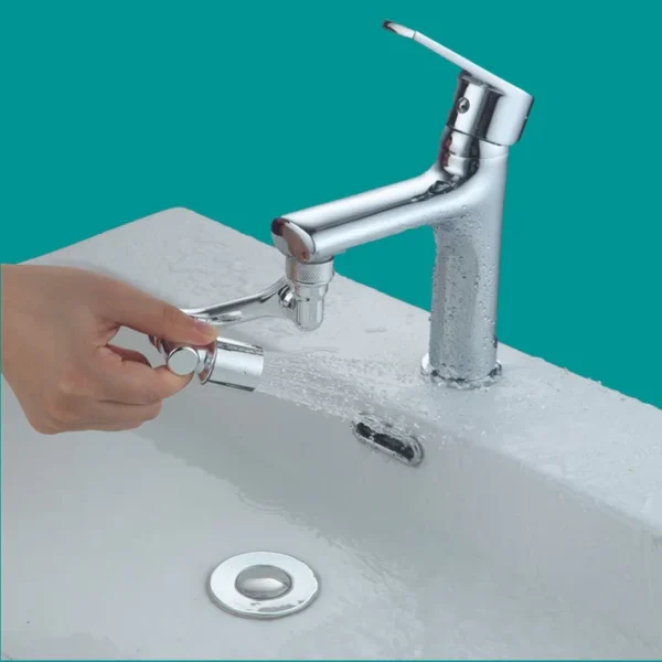 Universal Rotating Splash Filter Faucet - Image 3