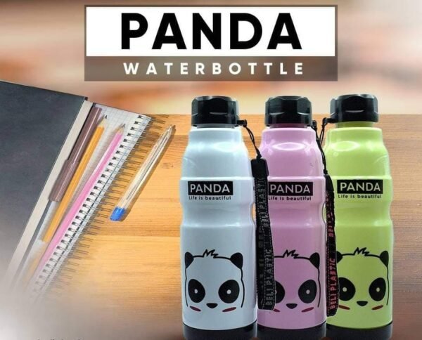 WATER BOTTLE. MATERIAL: PLASTIC. (Mix/Random Designs/Colors) QUALITY:GOOD 💯 - Image 2