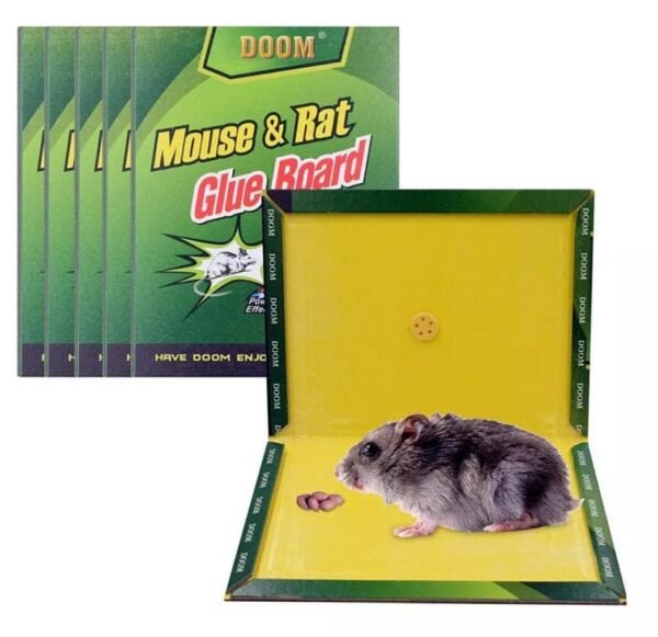 Expert Mouse Glue Trap Catcher - Sticky Board Catch Rat Glue Traps 2 PCS