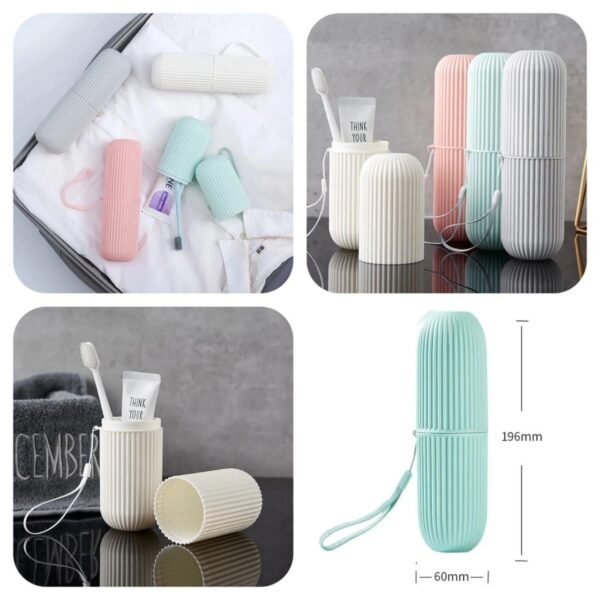 Travel Toothpaste Case Organizer (Random Colours)