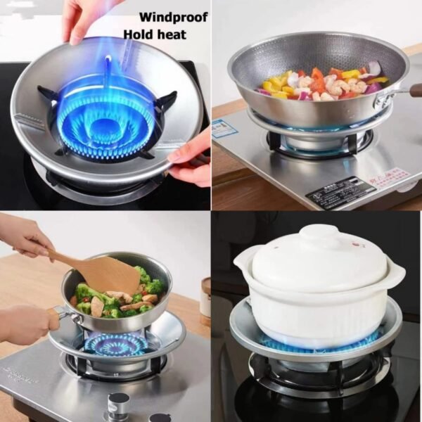 Gas Saver Ring Portable Stand Burner