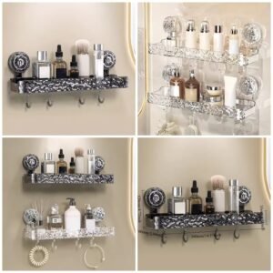 Crystal Suction Wall-Mounted Shelf  Box Packing) Premium Quality 
