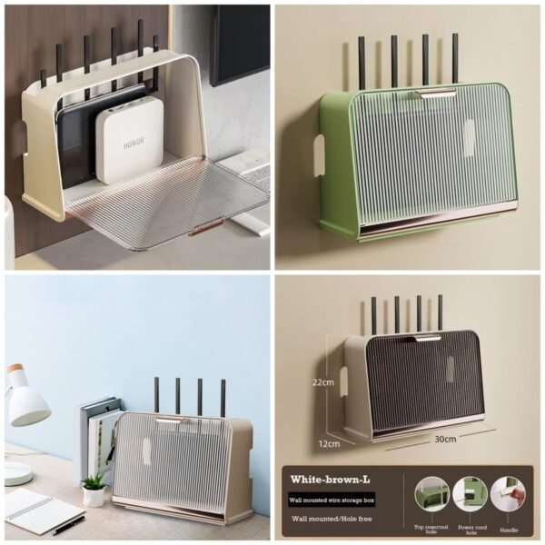 Luxury Wifi Cabinet Storage Box  (Box Packing) Random Colours