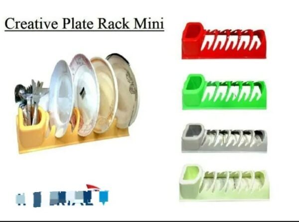 Plastic Creative Space-Saving Dish Rack