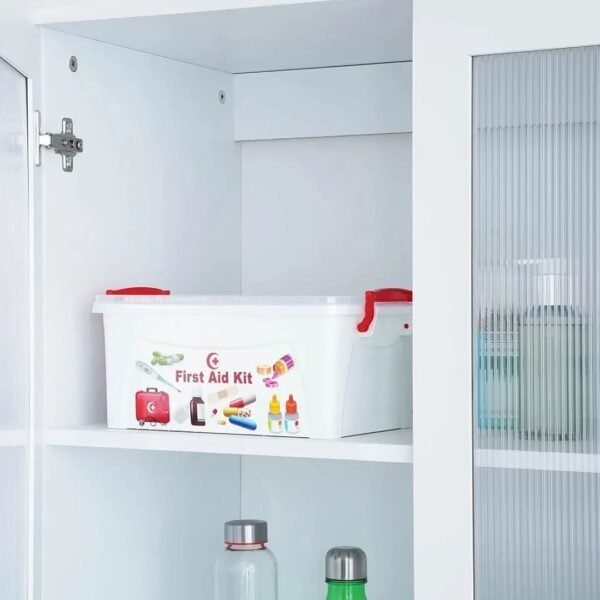 Large Family Medicine Box Plastic Multi-Layer First Aid storage Box - Image 2