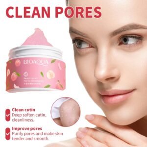 Bioaqua Peach Extract Fruit Acid Exfoliating Face Gel Cream