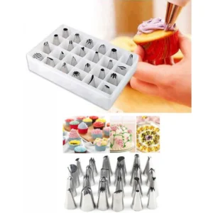 Stainless Steel Cake Decorating Icing Piping Nozzles Set