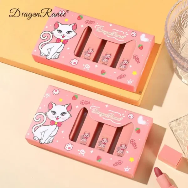 Dragon Ranee 5Pcs Matte Lipstick Set 999 - Image 2