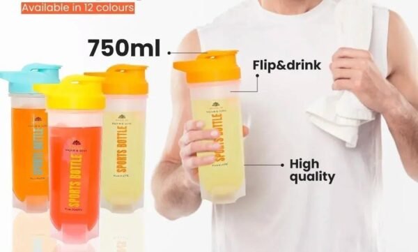 Plastic Sports Water Bottle
