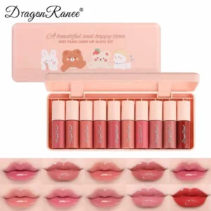 Dragon Ranee A Beautiful And Happy Time Sexy Pearl Light Lip Gloss Set Of 10Pcs Sale priceRs.1,699
