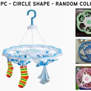 Plastic Baby Clothes Hanger Round Shape