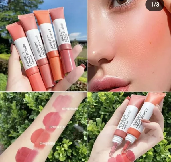 Huxia Beauty Waterproof Liquid Blusher 4Pcs Set  850