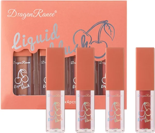Dragon Ranee Liquid Blush 4 Pcs Pack 999 - Image 3