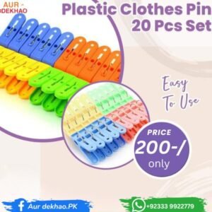 PLASTIC CLOTHES PIN 2O PCS