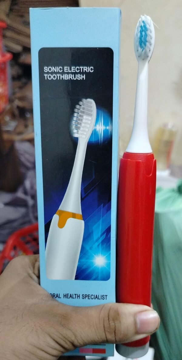 Electric Toothbrush  Toothbrush Heads, Ultra Whitening, Battery Operated Portable Oral Care - Image 4