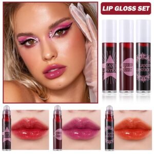 Dragon Ranee Let Your Kiss With Gorgeous Color LIQUID LIPSTICK 3 Pcs in Box Sale priceRs.899