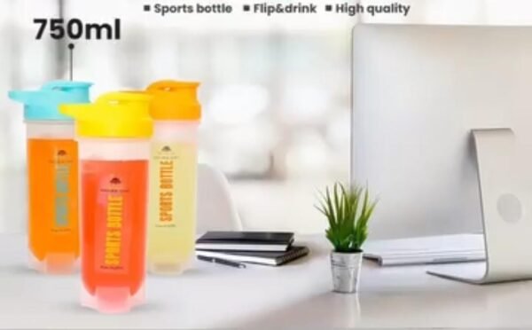 Plastic Sports Water Bottle - Image 4