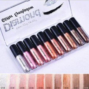 Heng Fang Shine Diamond Glitter Eyeshadow (Pack Of 10) Sale priceRs.1,649