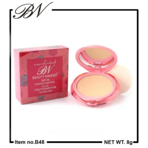 BN Beauty Nakeed Fix Makeup Control SPF 35 Perfect Natural Face Powder UV Oil Free Foundation Two Way Cake  600