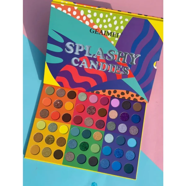 Geaimei 54 Color Splashy Candies Eyeshadow  1799