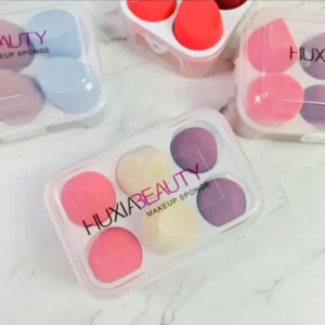 Huxia Beauty 6 in 1 Beauty Blender Sponge Soft And Smooth Easy to Blend 600