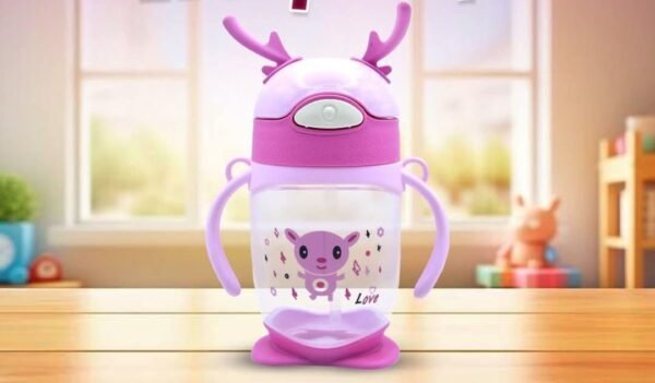 Plastic Cresto Kids Sippy Beaker  (Random Design & Colours) - Image 4