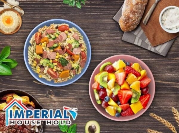 4 Pcs bowls & Spoon Set  Soup Bowl with Spoon  (Random Colours) - Image 2