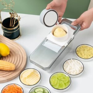Potato Shredder Slicer Multifunctional Vegetable Cutter Mandoline Slicer Chopper Kitchen Cooking Coarse Shredded Radish