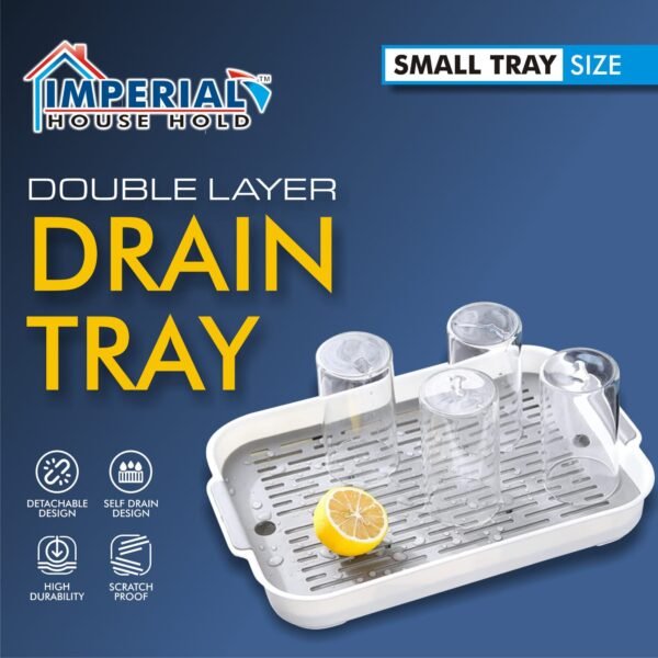 📢📢 NEW ARRIVAL 📢📢  IMPERIAL DRAIN TRAY (Double Layer)  Rs. 295/- Small