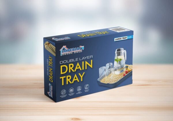 📢📢 NEW ARRIVAL 📢📢  IMPERIAL DRAIN TRAY (Double Layer)  Rs. 495/- Large - Image 2
