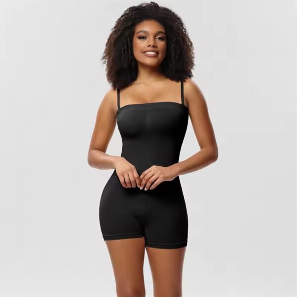 Strapless Shapewear Bodysuit for Women Tummy Control Seamless Sculpting Butt Lifter Body Shaper with Removable Straps  Random Colours 💫💫 1050 - Image 3