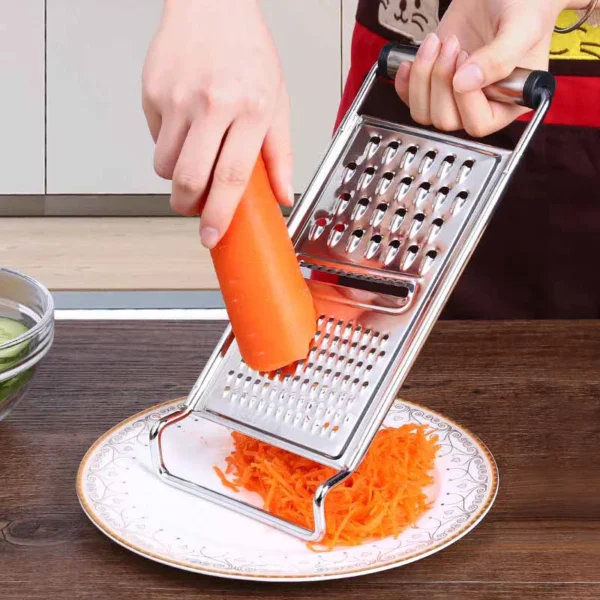 Multi Purpose Grater Shredder & Slicer 3 in 1 Heavy Duty - Image 3