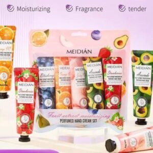Meidian Fruit Extract Moisturizing Perfumed Hand Cream Set (Pack of 5) 650