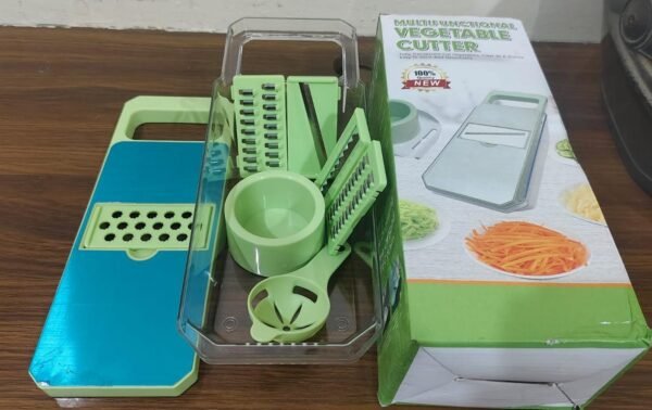 Potato Shredder Slicer Multifunctional Vegetable Cutter Mandoline Slicer Chopper Kitchen Cooking Coarse Shredded Radish - Image 4