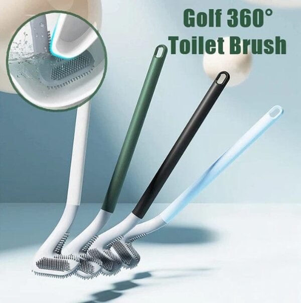 Silicone Hockey Toilet Brush